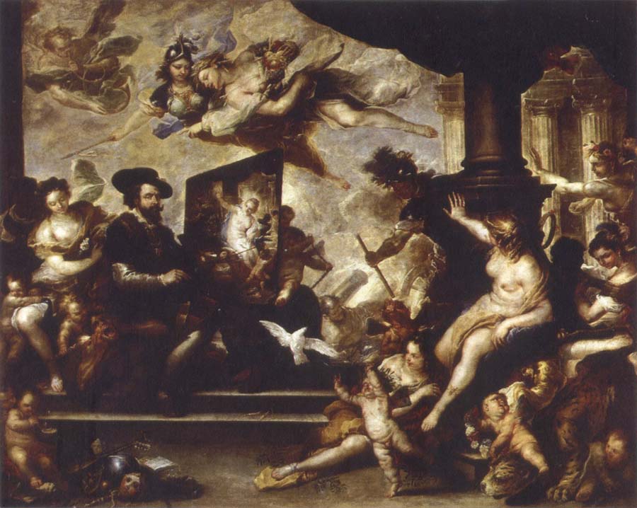 rubens painting the allegory of peace